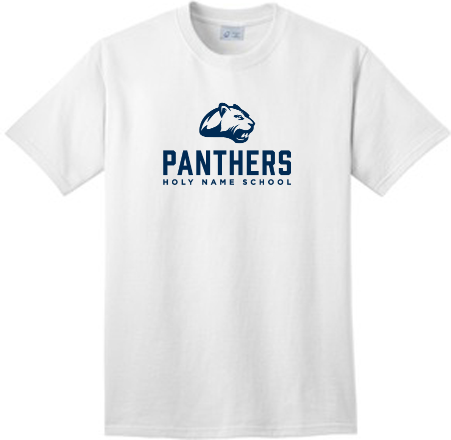 white school pe t shirt